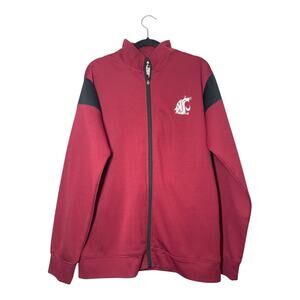 Washington State University WSU Russell Jacket Mens Medium Red